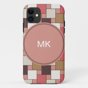 Pumpkin Spice Weave Pattern iPhone 11 Case