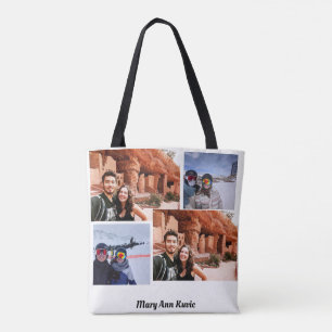 Pumpkin Spice, Yum! Photo and Text in back Tote Ba Bag