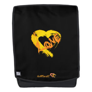 Pumpkin Spiced with Love Heart Backpack