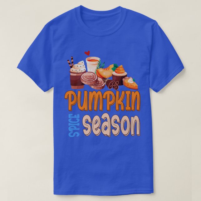 Pumpkin SpiceFall Autumn Pumpkin Spice T-Shirt (Design Front)