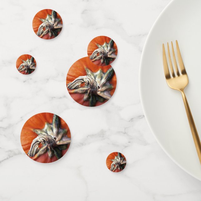 Pumpkin Spiral  Confetti (Group)