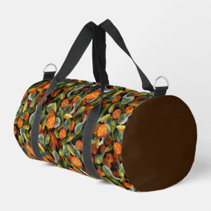 Pumpkin, Squash Autumn Harvest Duffel Bag - Small