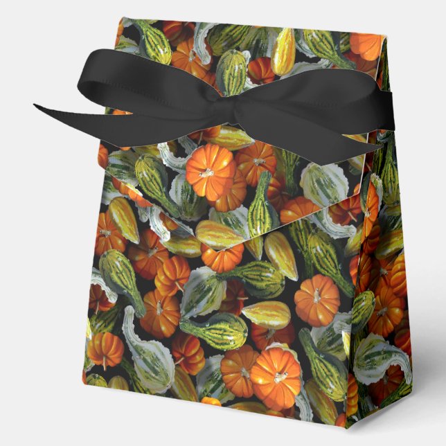 Pumpkin, Squash Autumn Harvest Gift Box (Front)