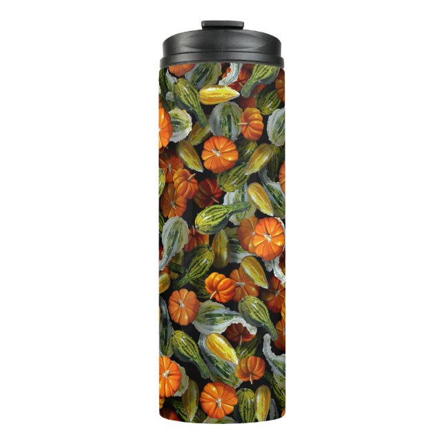 Pumpkin, Squash Autumn Harvest Tumbler (Front)