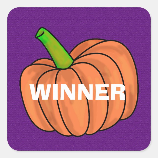 Pumpkin Stickers  To Customize (Front)