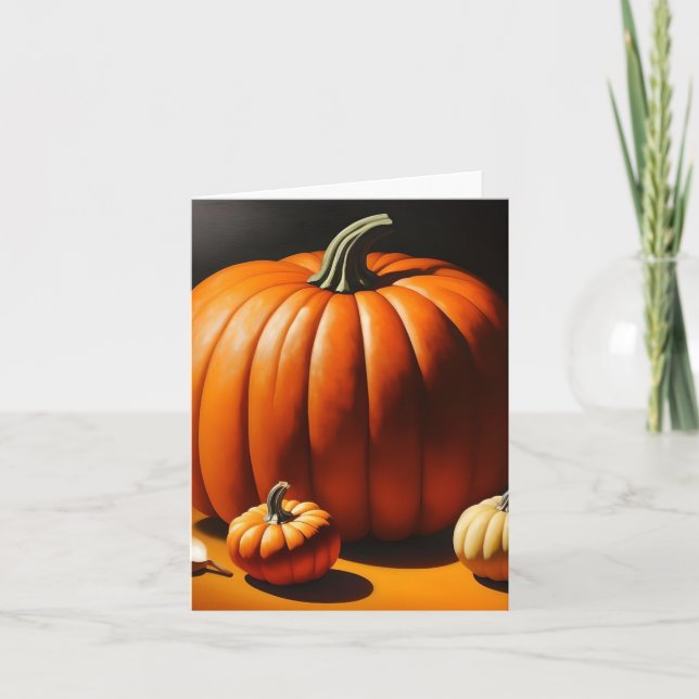 Pumpkin Study - AI - E Card (Front)