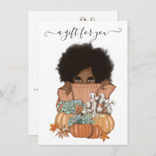 Pumpkin Succulents African American