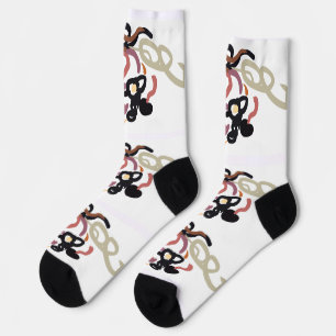 Pumpkin Sunset Autumn cute Socks