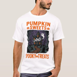 Pumpkin Sweets Shirt Spooky Treats Halloween Desig