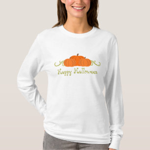 Pumpkin Swirls Halloween Adult Sweatshirt T-Shirt