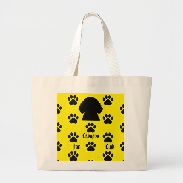 Pumpkin the cavapoo tote (Front)
