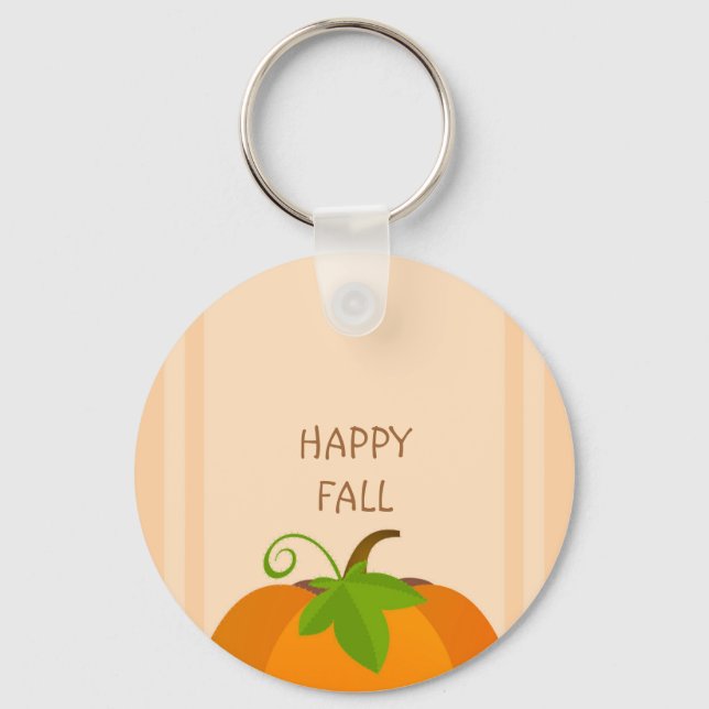 Pumpkin Top Keychain (Front)