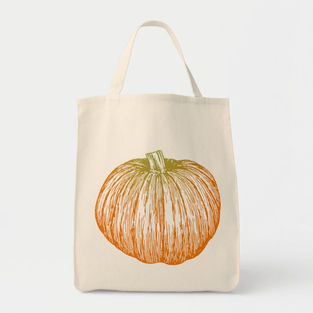 Pumpkin Tote Bag (Front)