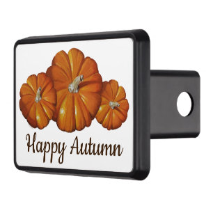 Pumpkin Trailer Hitch Cover