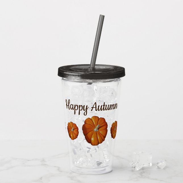 Pumpkin Tumbler (Back Ice)