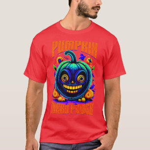 Pumpkin Turbo Power Twin Turbo Halloween Spooky R T-Shirt
