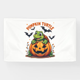 Pumpkin Turtle Banner