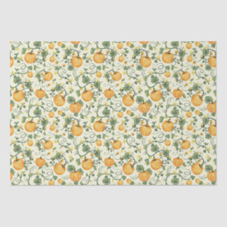 Pumpkin Vines (Cornsilk) – Tissue Paper