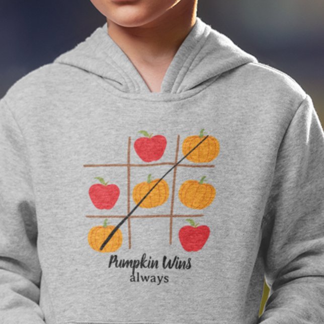 Pumpkin vs. Apple Fall Halloween  (This item is for display purposes only to illustrate the design element. )