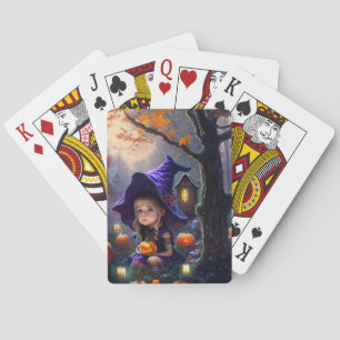 pumpkin/whimsical/Halloween/cartoon Playing Cards