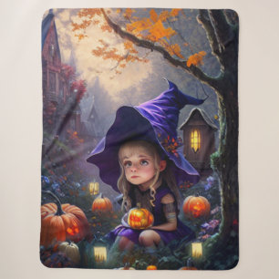 pumpkin/whimsical/Halloween/cartoon Sherpa Blanket