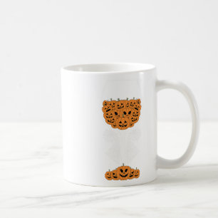 Pumpkin Wine Gl Spider Web Costume Easy Halloween  Coffee Mug