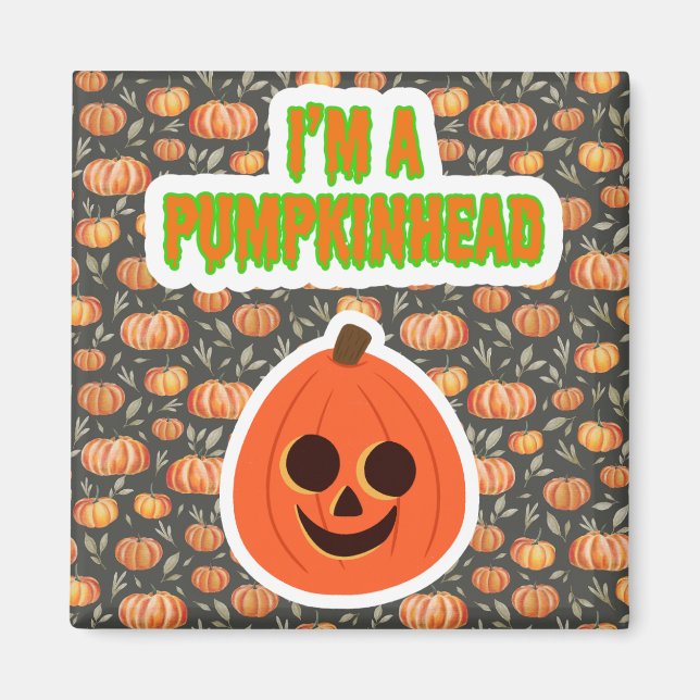 Pumpkinhead 3 w/ background magnet (Front)