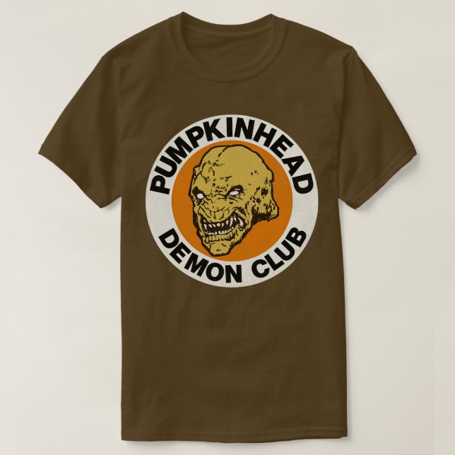 Pumpkinhead Demon Club T-Shirt (Design Front)