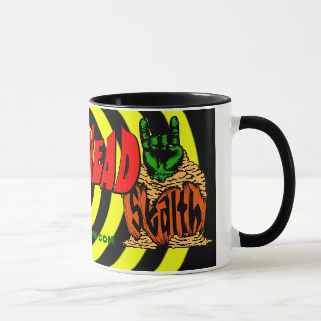 Pumpkinhead Zombie Rock Mug (Right)