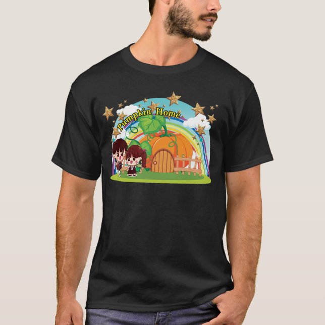 PumpkinHome Black Shirt (Front)
