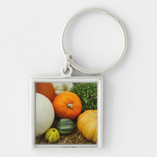 Pumpkins And Gourds Keychain