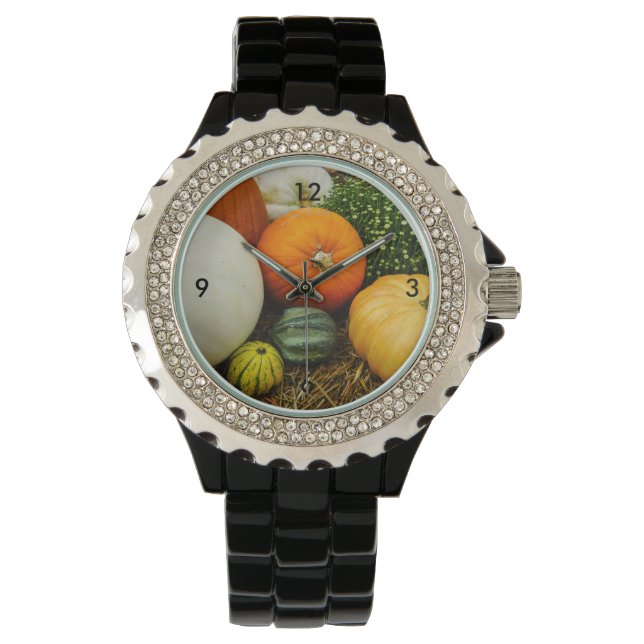 Pumpkins And Gourds Watch (Front)