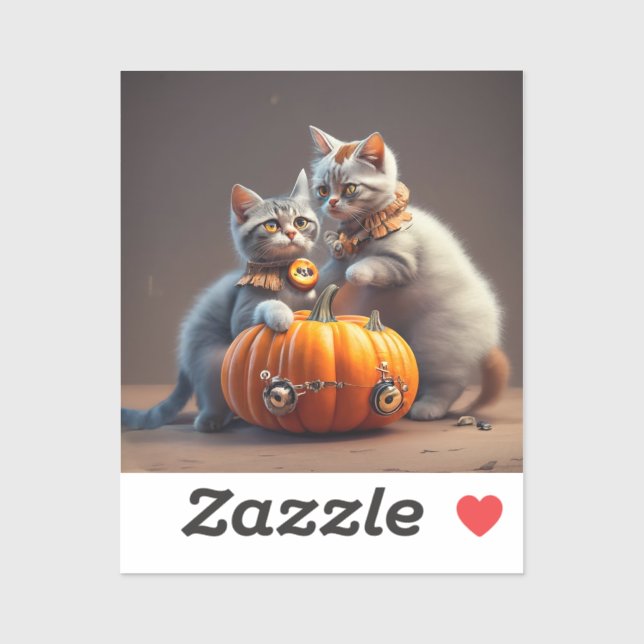 Pumpkins and Kittens  (Sheet)