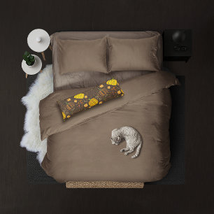 Pumpkins Autumn Fall Harvest Pattern Body Pillow