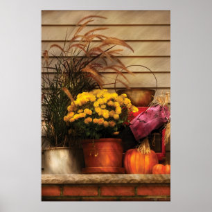 Pumpkins - Autumn Still Life II Poster