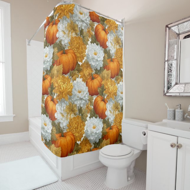 Pumpkins & Chrysanthemums Fall Design (In Situ)