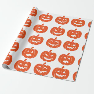 Pumpkins Grimace Wrapping Paper