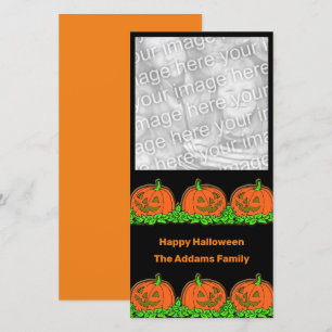 Pumpkins Halloween Holiday Card