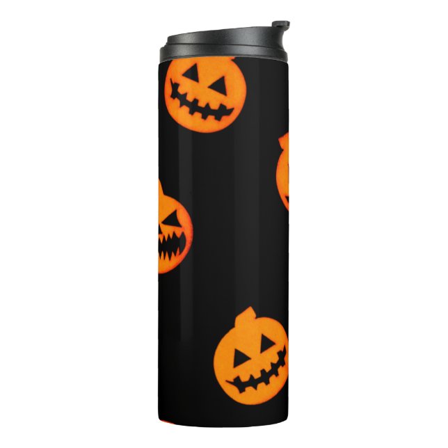 Pumpkins Halloween Thermal Tumblers (Rotated Left)