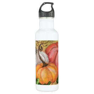 Pumpkins Halloween Water Bottle
