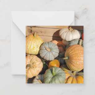 Pumpkins in the Fall Card