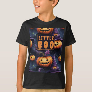 Pumpkins Magic Hats Little Boo Family Matching T-Shirt