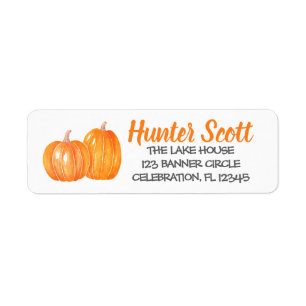 Pumpkins Pumpkin Patch - Return Address