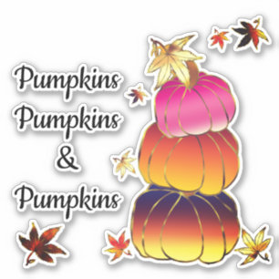 Pumpkins & Pumpkins Gradient, Gold, & Foil Texture