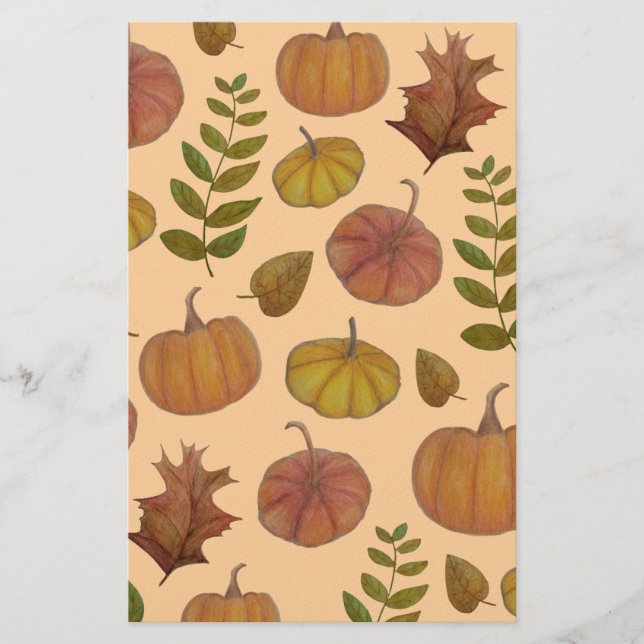 Pumpkins  stationery (Front)