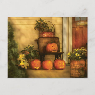 Pumpkins - The Jolly Bunch Holiday Postcard
