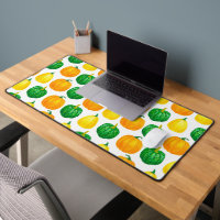 Pumpkins watercolor pattern