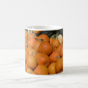 Pumpkins White Coffee Mug