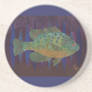 Pumpkinseed Sunfish Coaster