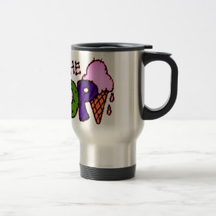 Pun - Here's the Scoop Stainless Steel Travel Mug